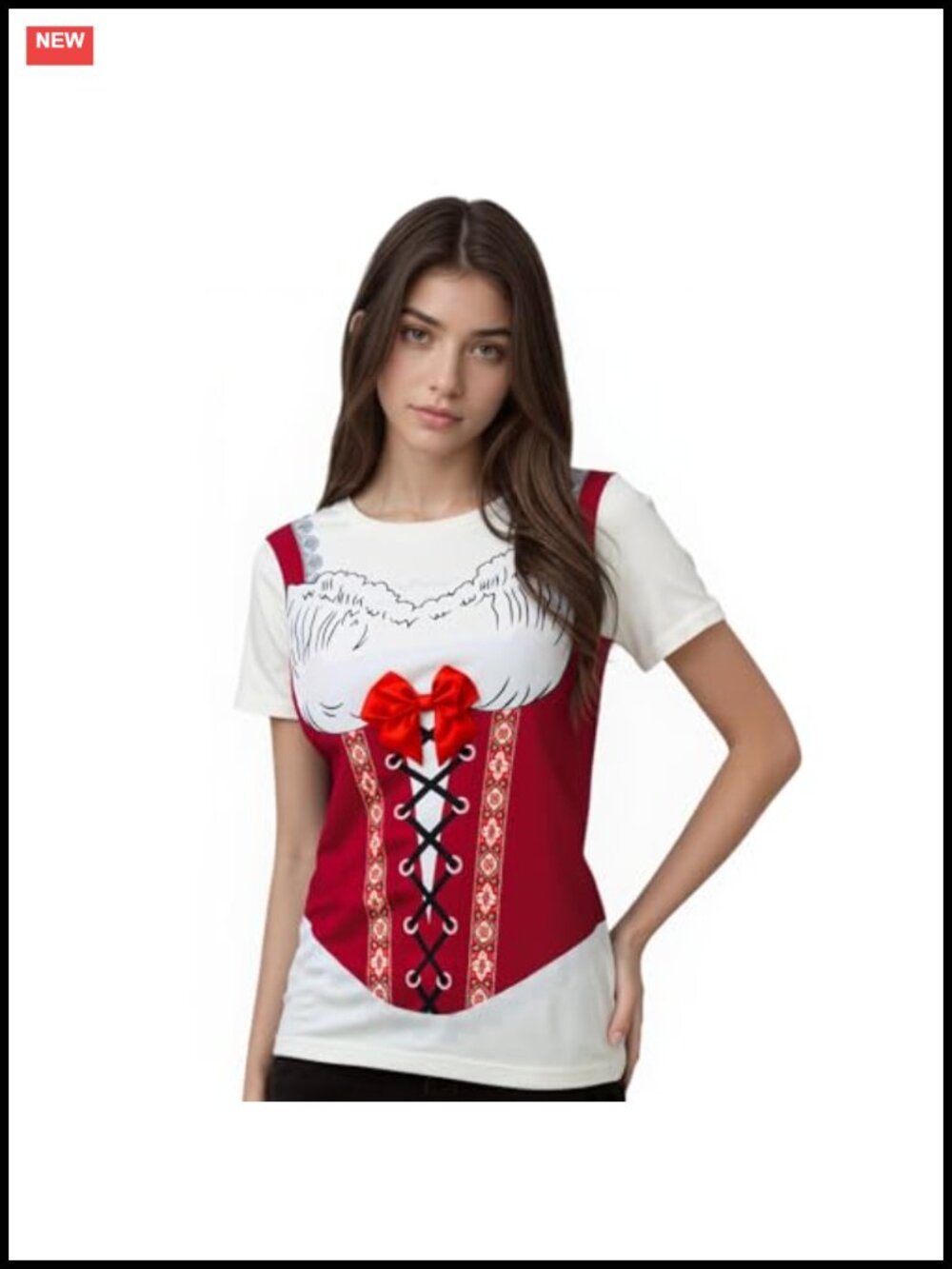Oktoberfest T-Shirt Women Novelty German Beer Short Sleeve Tee